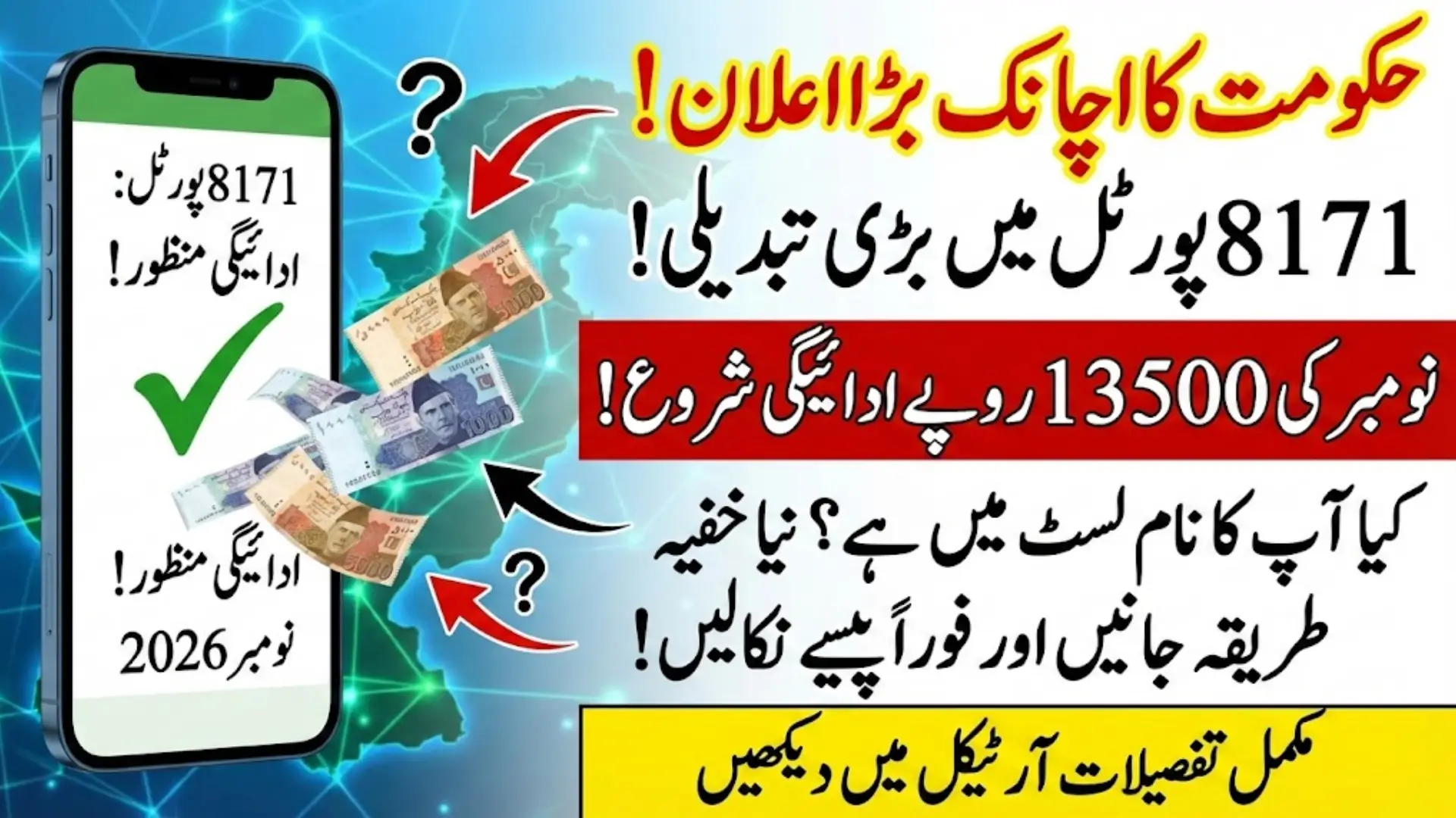 8171 Tracking Portal BISP Payments November 2026 Complete Schedule, Status Check And Payment Methods