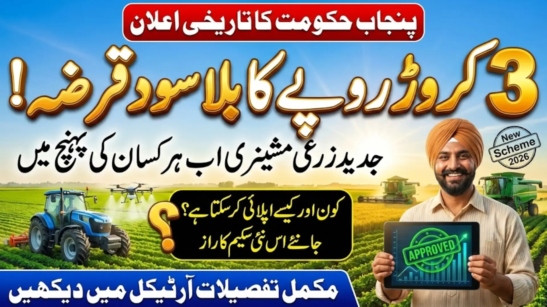 How To Apply Online For CM High Tech Mechanization Loan Scheme 2026 Step-By-Step Method 2026