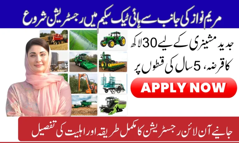 CM High-Tech Punjab Gov Pk Online Application Method 2025 For 30 Million Interest Free Loan