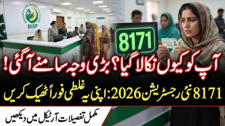 BISP 8171 New Registration 2026: A Fresh Opportunity for Previously Ineligible Women