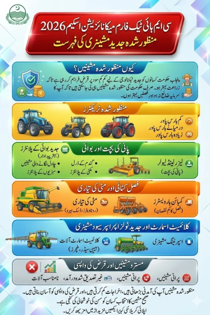 CM High Tech Farm Mechanization Scheme 2026: List of Approved Agricultural Machinery in Punjab