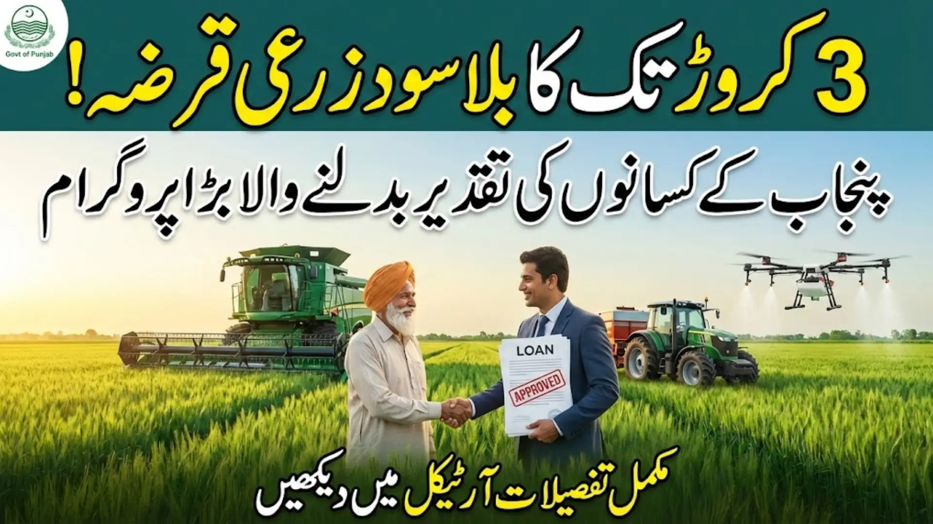 CM Punjab High-Tech Farm Mechanization Finance Program 2026 A Complete Informational Guide