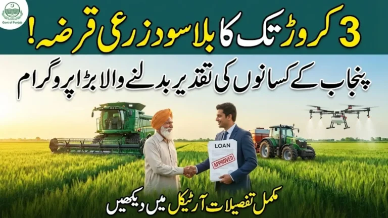 CM Punjab High-Tech Farm Mechanization Finance Program 2026 A Complete Informational Guide