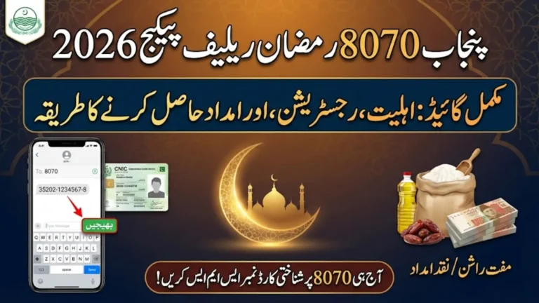 Punjab 8070 Ramzan Relief Package 2026 – Complete Guide to Apply for Ramzan Relief Package