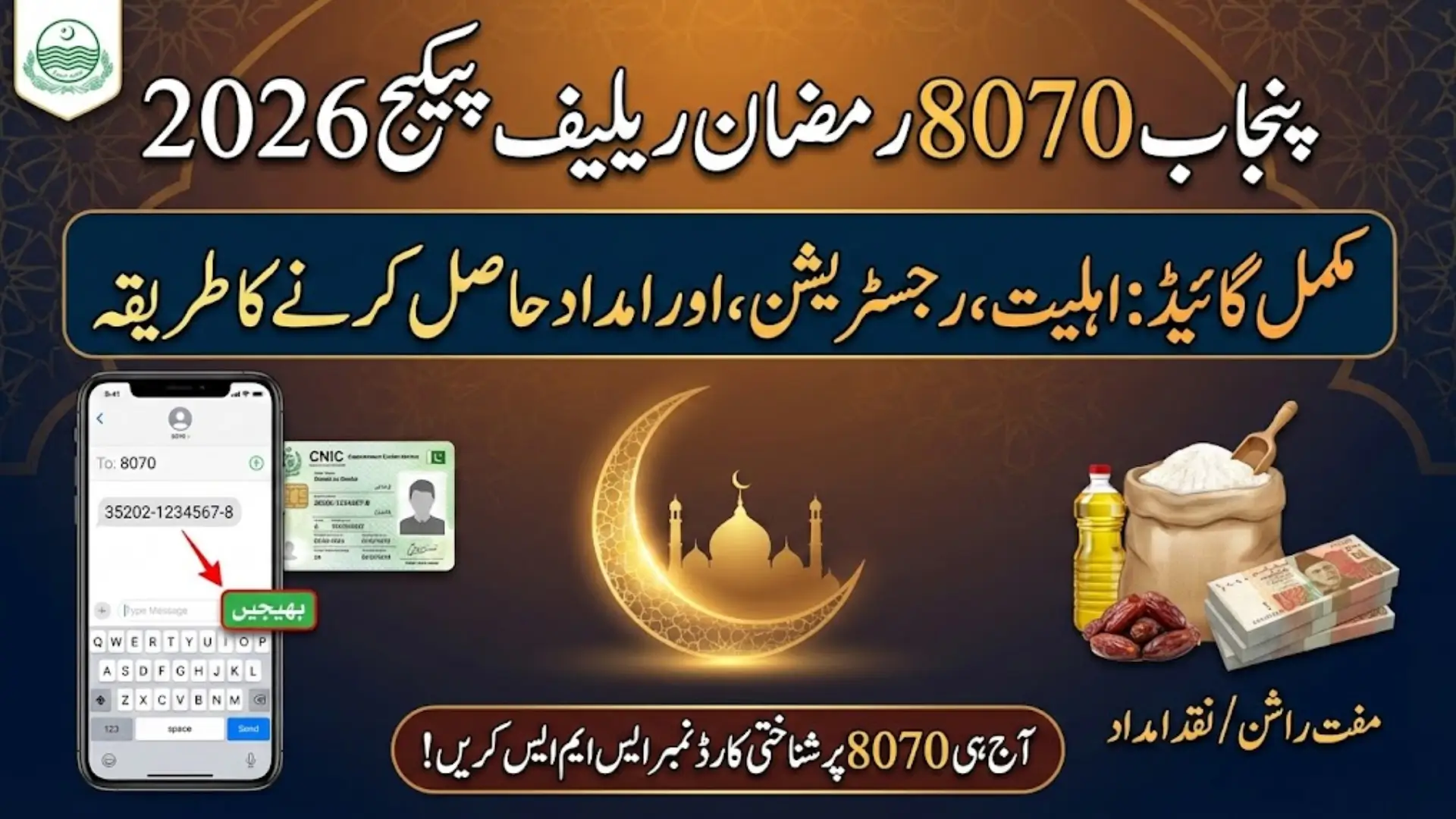Punjab 8070 Ramzan Relief Package 2026 – Complete Guide to Apply for Ramzan Relief Package