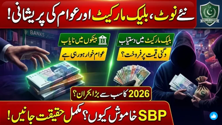 New Currency Notes Black Market Issue 2026 in Pakistan: SBP Fails to Control Illegal Selling