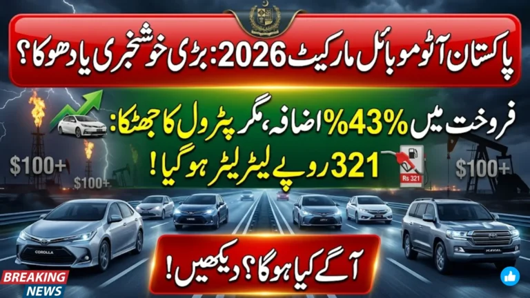 Pakistan Automobile Sales 2026 Rebound 43% but Fuel Prices and Imports Threaten Market Momentum