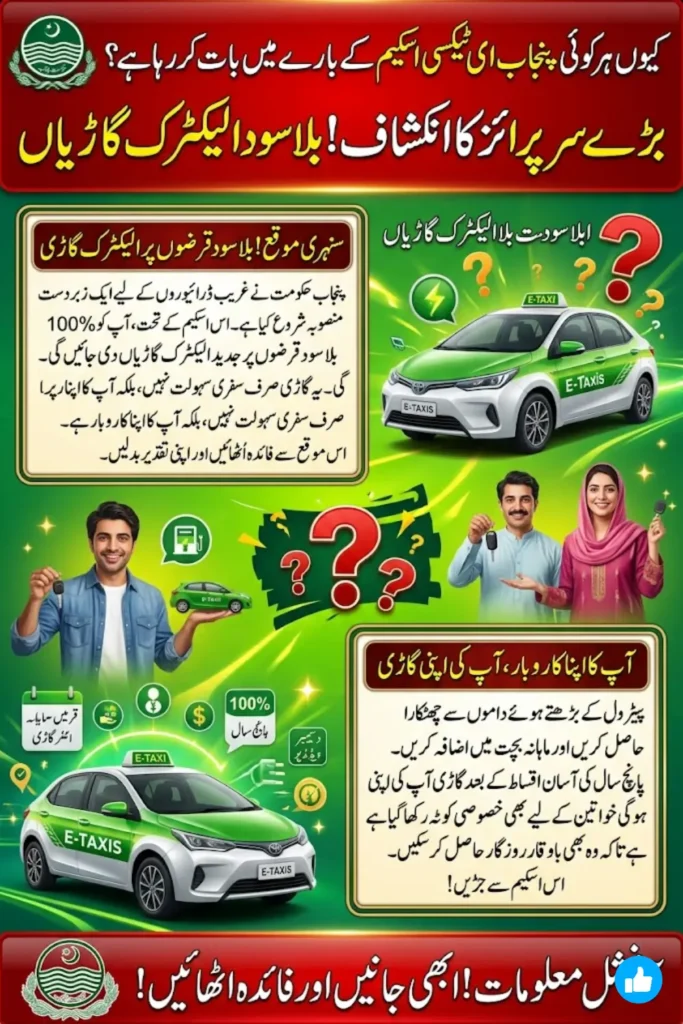 Punjab E-Taxi Scheme 2026: Apply for Interest-Free Electric Vehicles